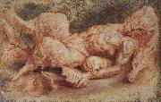 Peter Paul Rubens Ben asleep oil